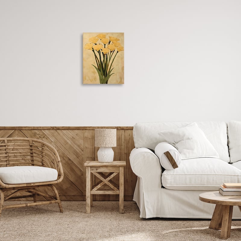 Stupell Hand Picked Daffodils Canvas Wall Art Design By Franklyn Gregory