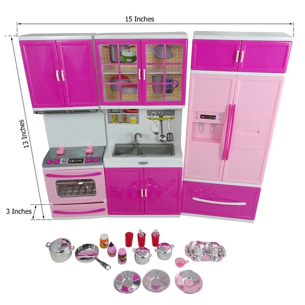 barbie play kitchen