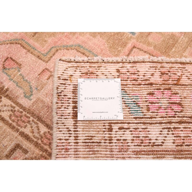 ECARPETGALLERY Hand-knotted Antalya Vintage Copper Wool Rug - 6'10 x 10'2