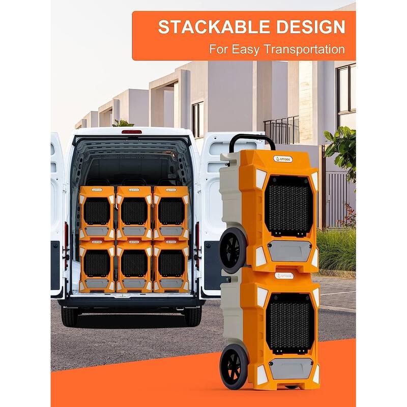 190 PPD Commercial Dehumidifier with Pump and Drain Hose