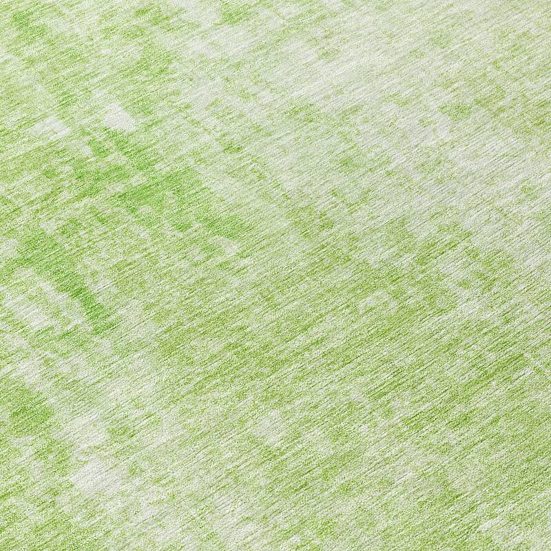 Machine Washable Indoor/ Outdoor Chantille Abstract Solid Rug