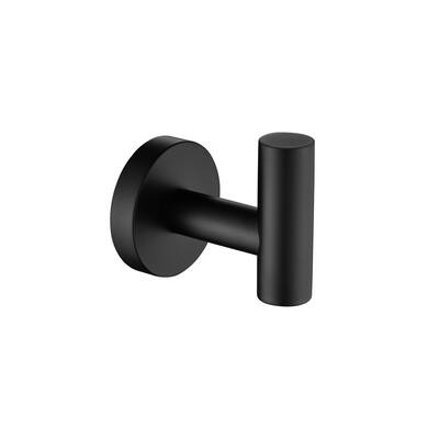 6-Pack Round Bathroom Robe Hook and Towel Hook