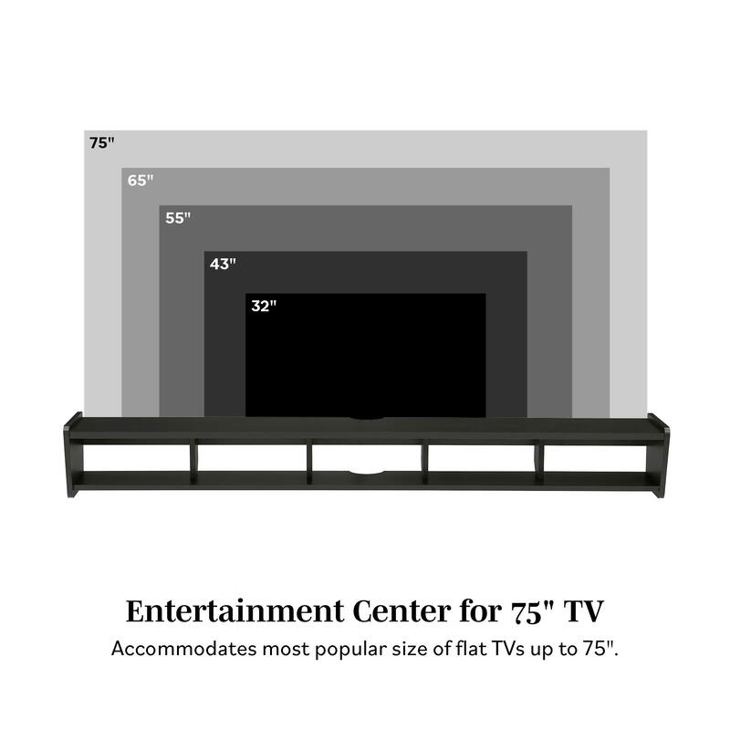 Middlebrook Designs Floating Wall-Mounted TV Stand