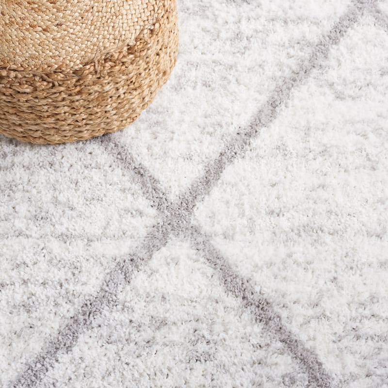 SAFAVIEH Berber Shag Guluzar Moroccan Boho 1.25-inch Rug
