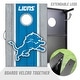 preview thumbnail 4 of 5, Detroit Lions NFL Compact 2x3 Tailgate Cornhole Board Set