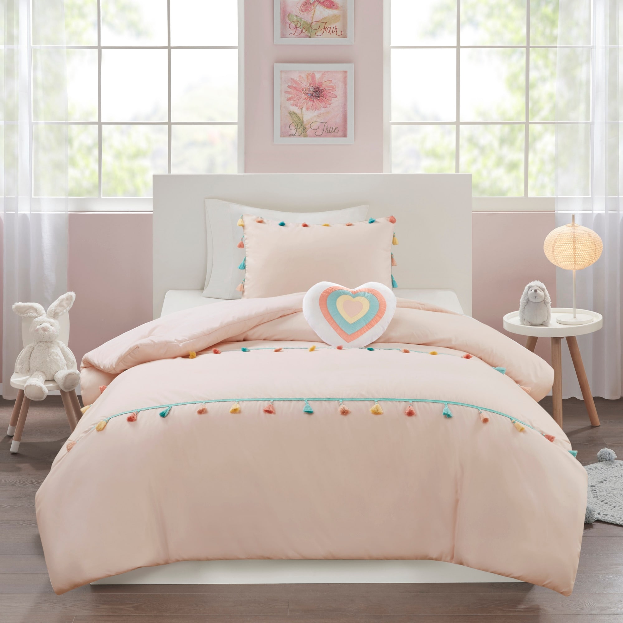 Full/queen Garden Floral Kids' Comforter Set - Pillowfort™ : Target