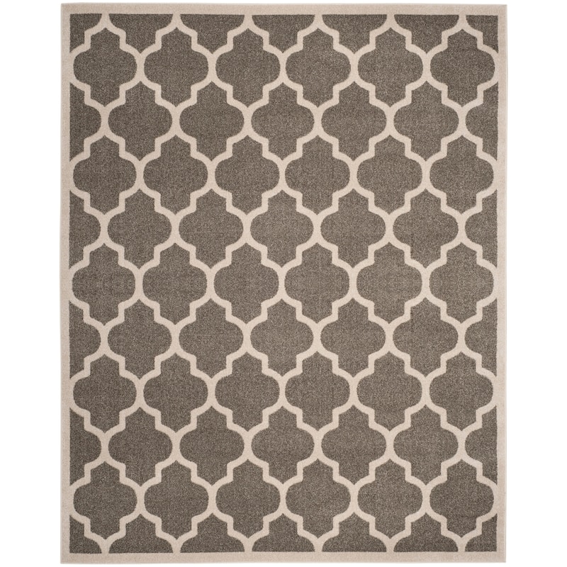SAFAVIEH Amherst Radovinka Modern Rug - 10' x 14' - Dark Grey/Beige