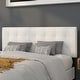 preview thumbnail 36 of 36, Quilted Tufted Upholstered Headboard White - Queen