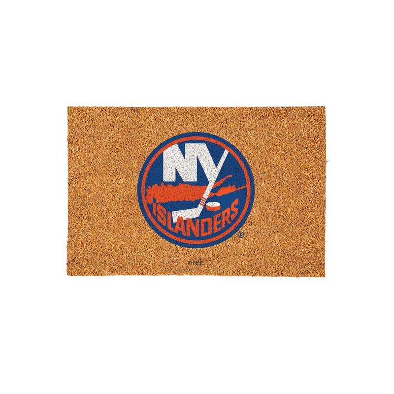 New York Islanders Full Color Indoor/Outdoor Coir Mat