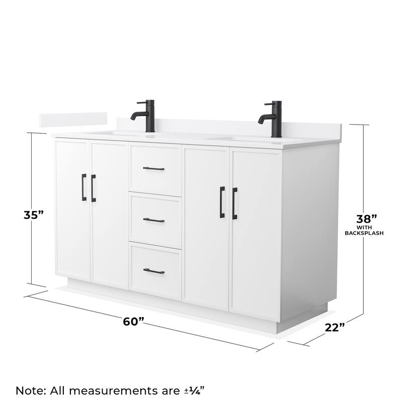 Wyndham Collection WCH7474-60D-QTZ-UNSMXX Elan TK 60" Free Standing