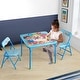 preview thumbnail 7 of 5, Cocomelon 3 Piece Childrens Table and Chair Set
