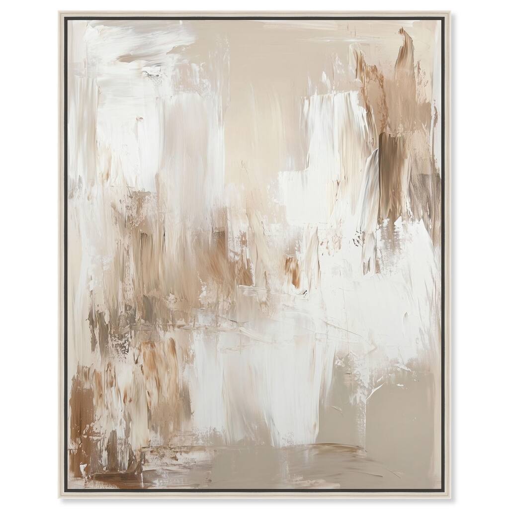 Latte Layers I Canvas by Art Remedy