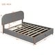 preview thumbnail 22 of 23, Full Size Teddy Upholstered Platform Bed with Hydraulic Storage System