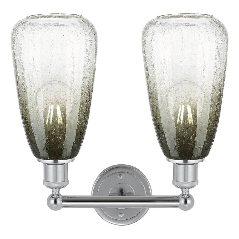 Innovations Lighting Endless Possibilities Edison - Brookhaven Almond - 2 Light 15" Bath Vanity Light