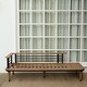 preview thumbnail 9 of 15, Cambridge Casual Mosko Teak Metal Loveseat with Cushion