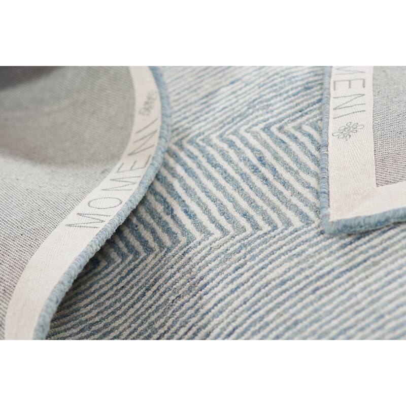 Momeni Charles Hand-tufted Wool Chevron Pattern Area Rug