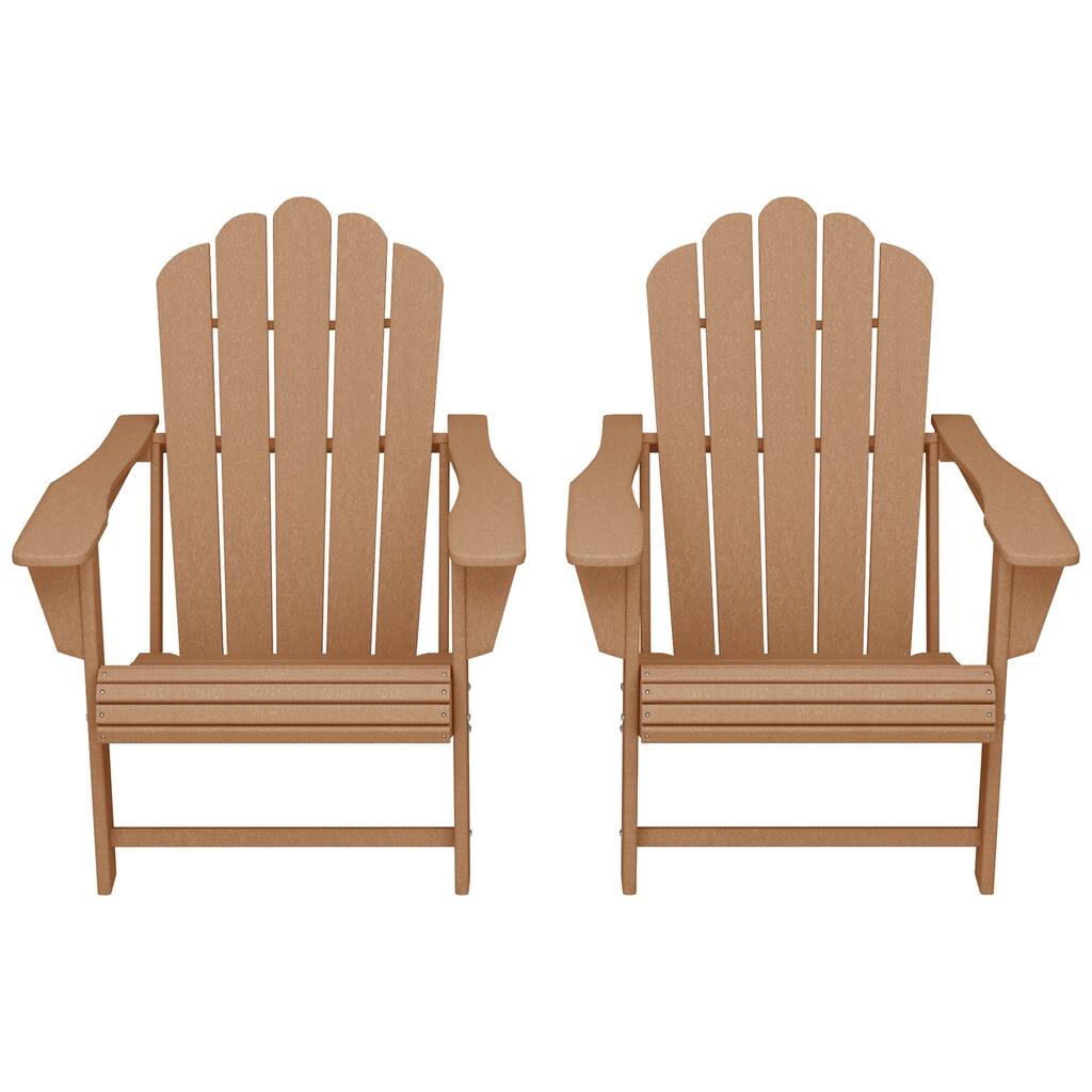 Aderson Outdoor Poly Adirondack Chair (Set of 2)
