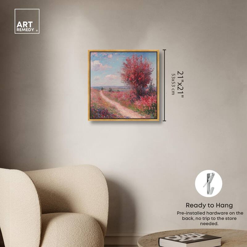 Pourville Breeze Canvas by Art Remedy