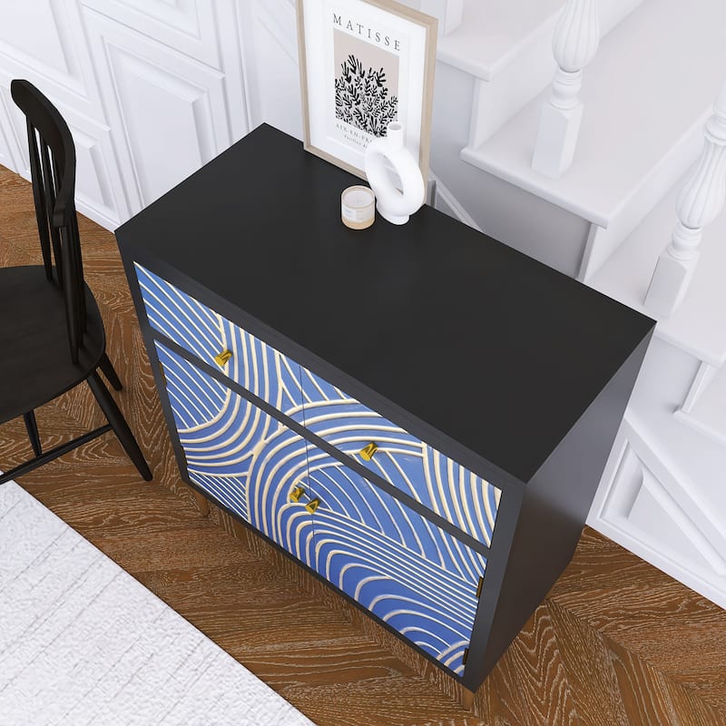 Accent Cabinet with 2 Doors,1 Drawer and Adjustable Shelf