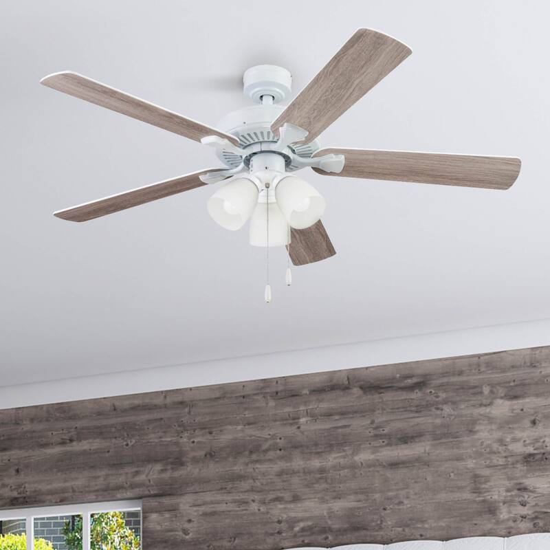 52" Prominence Home Stannor Indoor Ceiling Fan, Espresso Bronze - 52