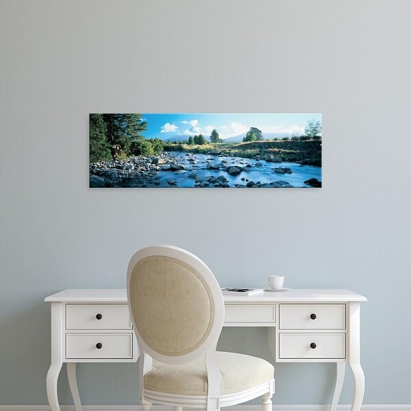 Easy Art Prints Panoramic Images's 'Mt Taranaki North Island New Zealand' Premium Canvas Art
