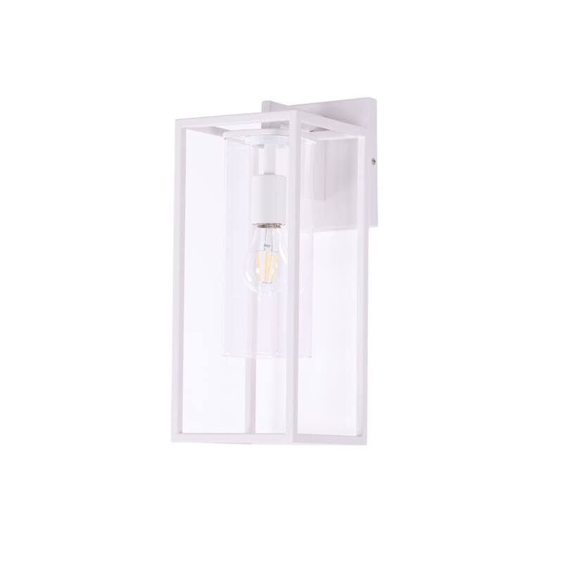 Outdoor Wall Sconce with Clear Glass