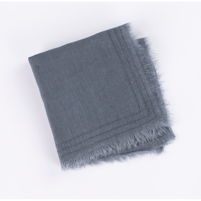 Brighton Linen Cocktail Napkin Set (Set of 4)