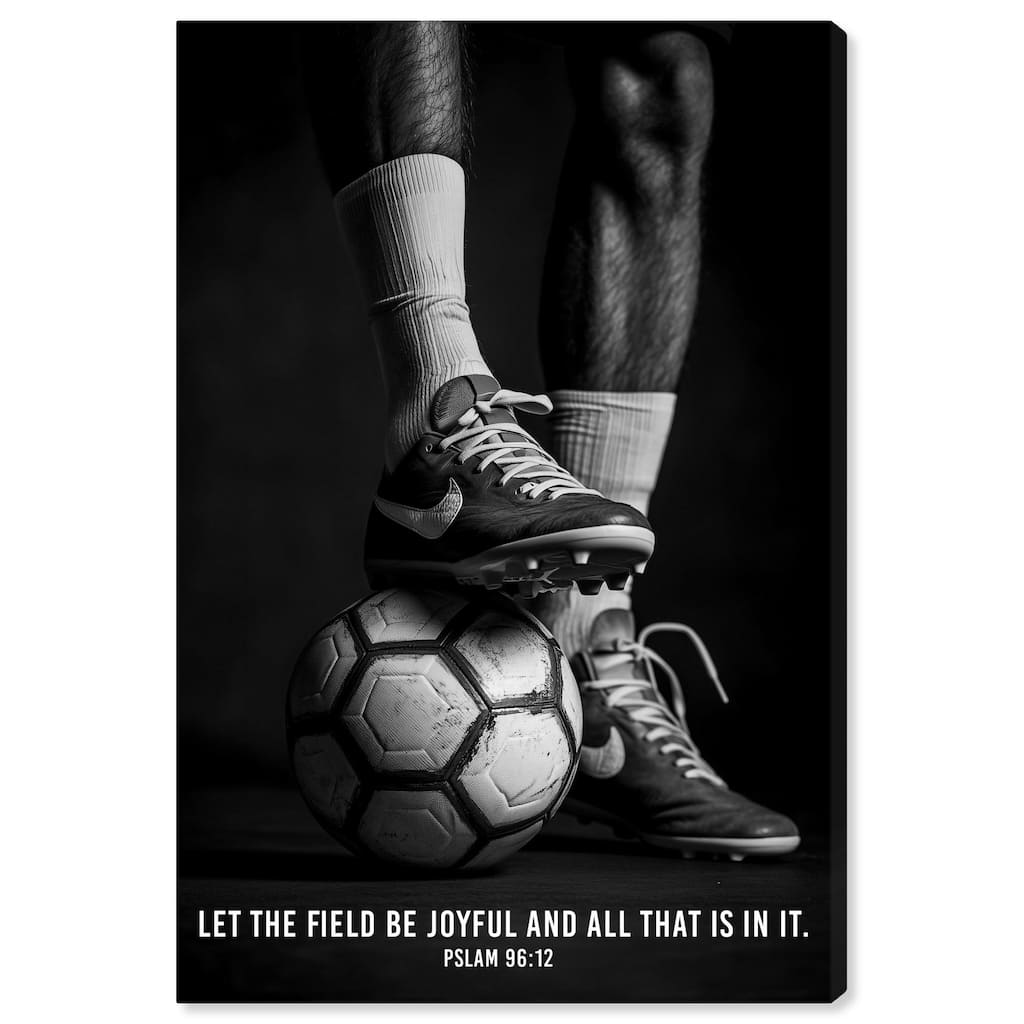 Let the Field be Joyful Canvas by Art Remedy, Gallery Wrapped