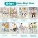 preview thumbnail 20 of 58, Costway 8-in-1 Baby High Chair Convertible Dining Booster Seat with