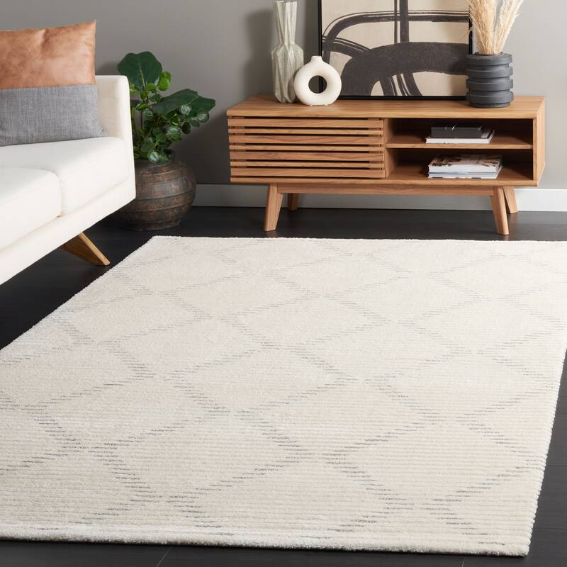 SAFAVIEH Neptune Arlene Contemporary Rug - 5'3" x 7'6" - Ivory/Grey