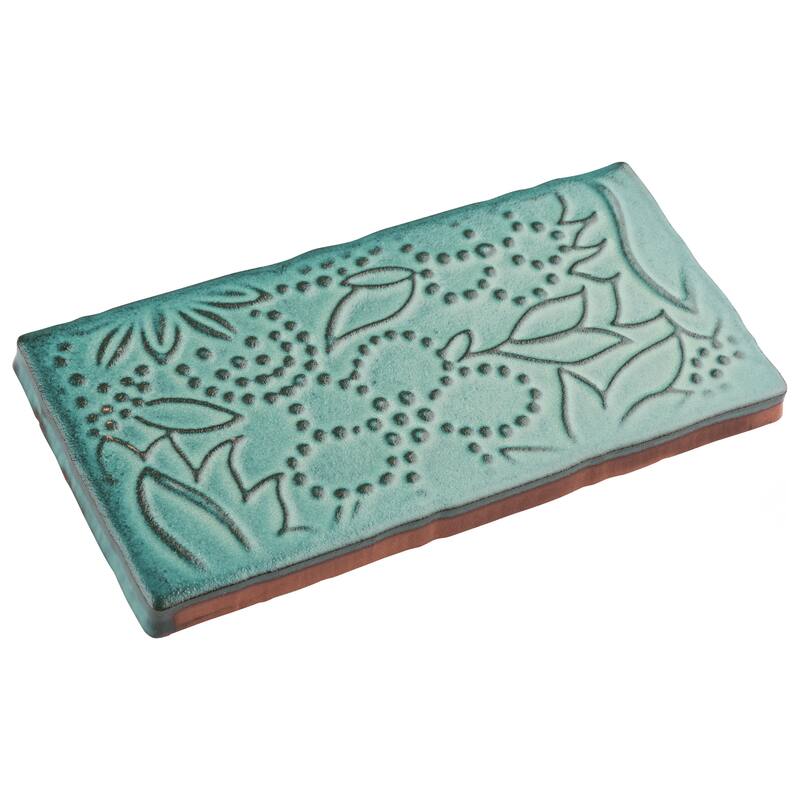 Merola Tile Antic Feelings Lava Verde 3" x 6" Ceramic Wall Tile