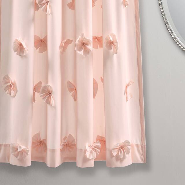 Silver Orchid Turpin Single Window Curtain Panel