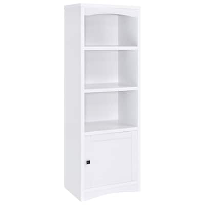 Laughlin 3-Shelf Engineered Wood Media Tower