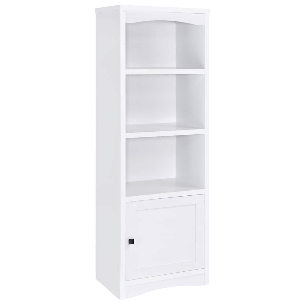 Laughlin 3-Shelf Engineered Wood Media Tower