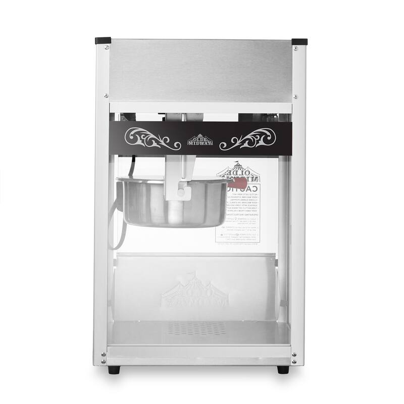 Commercial Popcorn Machine Maker Popper with Large 8oz Kettle