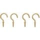 preview thumbnail 4 of 4, 4 Black Rope Curtain Tiebacks with 8 Hooks