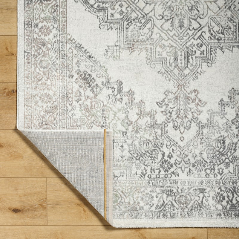Livabliss Roma Updated Traditional Medallion Area Rug