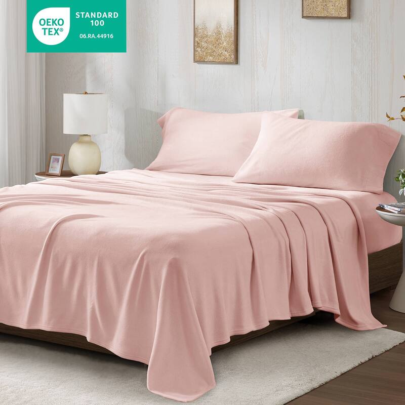 Madison Park Micro Fleece Bed Sheet Set