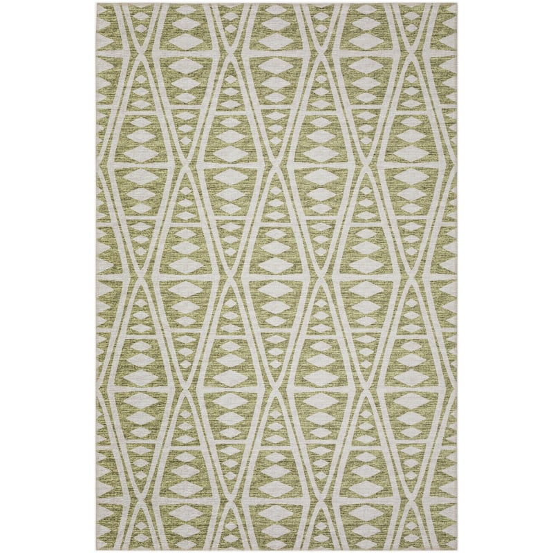 Indoor/ Outdoor Addison Yuma Southwest Tribal WashableArea Rug