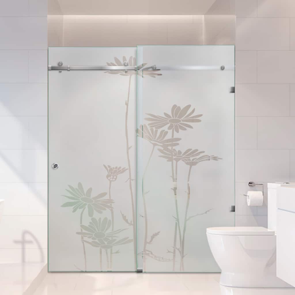 Frameless Sliding Glass Shower Door