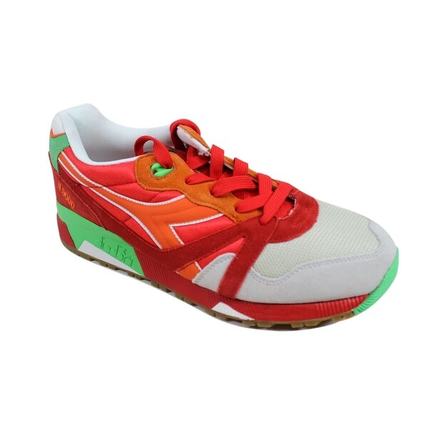 diadora n9000 white green orange