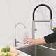 preview thumbnail 12 of 12, STYLISH Stainless Steel Commercial Water Filtration Bar Faucet High Spout