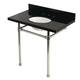 Option Black Granite / Polished Nickel