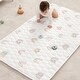 preview thumbnail 51 of 90, Premium Play Mat - Soft and Comfortable Kids & Toddler Play Mat with Non-Slip Bottom by Comfy Cubs Rainbow - Rectangle - 36" x 60"