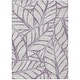preview thumbnail 2 of 7, Machine Washable Indoor/ Outdoor Chantille Modern Palms Rug