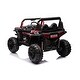 preview thumbnail 13 of 25, 12V 4WD Ride-On Car with Leather Seat, One-Button Start, High-Low Speed, Music & Power Display - Premium Ride
