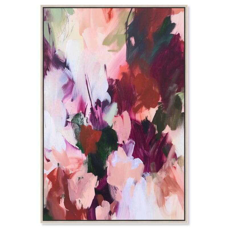 Adelas Garden I Canvas by Art Remedy - Silver - 10" x 15"