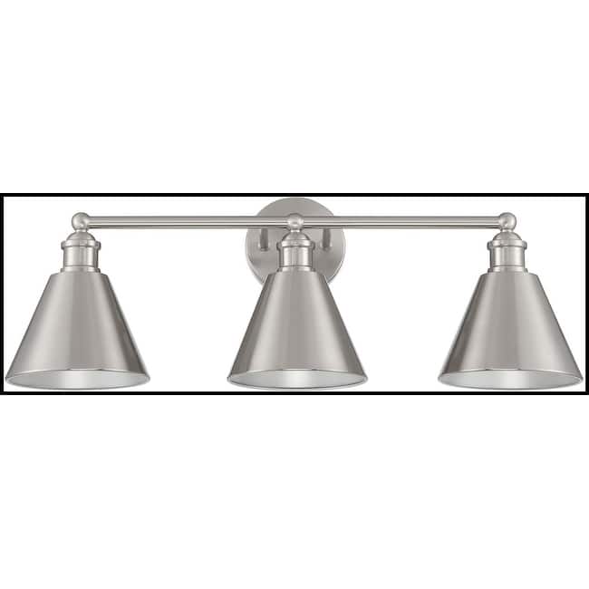 Meridian M80064 3 Light 27" Wide Bathroom Vanity Light