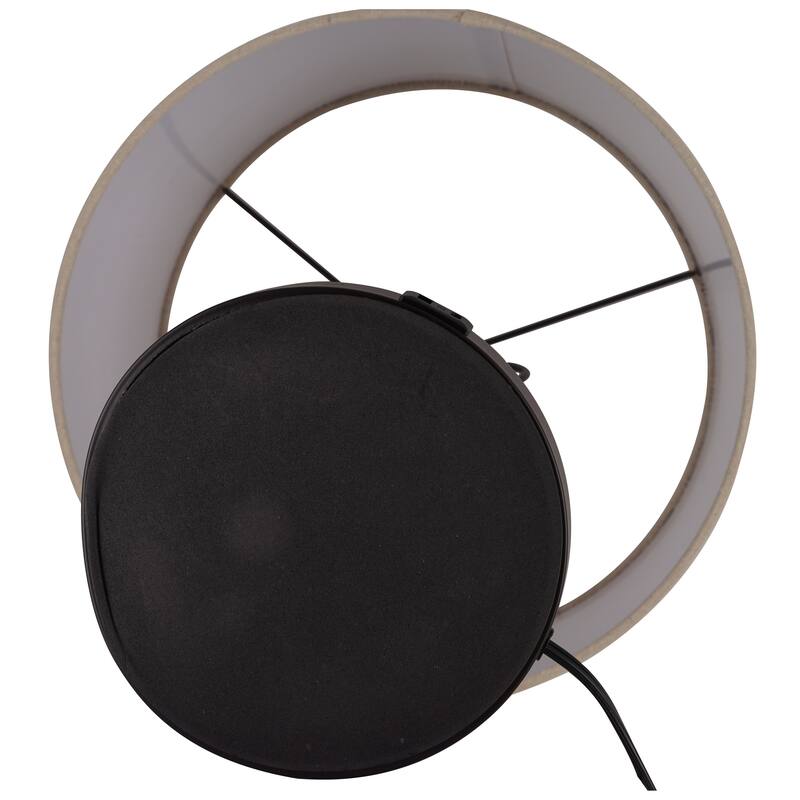 Kenroy Home Beckett Lamp with USB ports - Dark Bronze - Set of 2