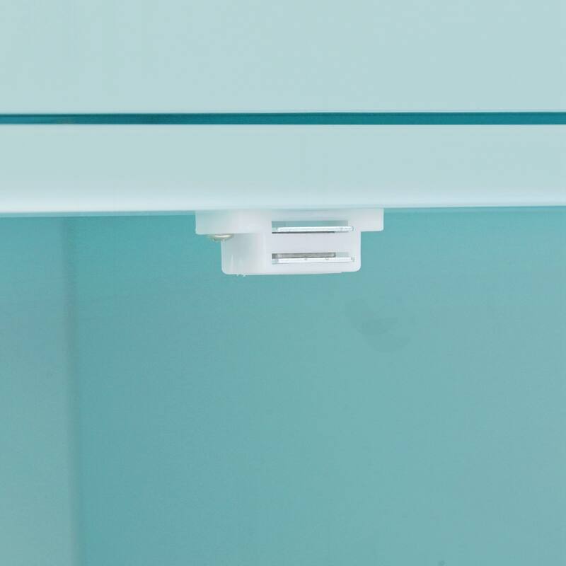 Kitchen Island Cart with Solid Wood Top and Locking Wheels